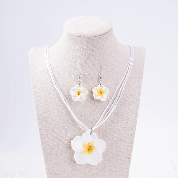Hawaiian Flower Crown Set Tropical Floral Accessories for Party Beach Costume main image 4